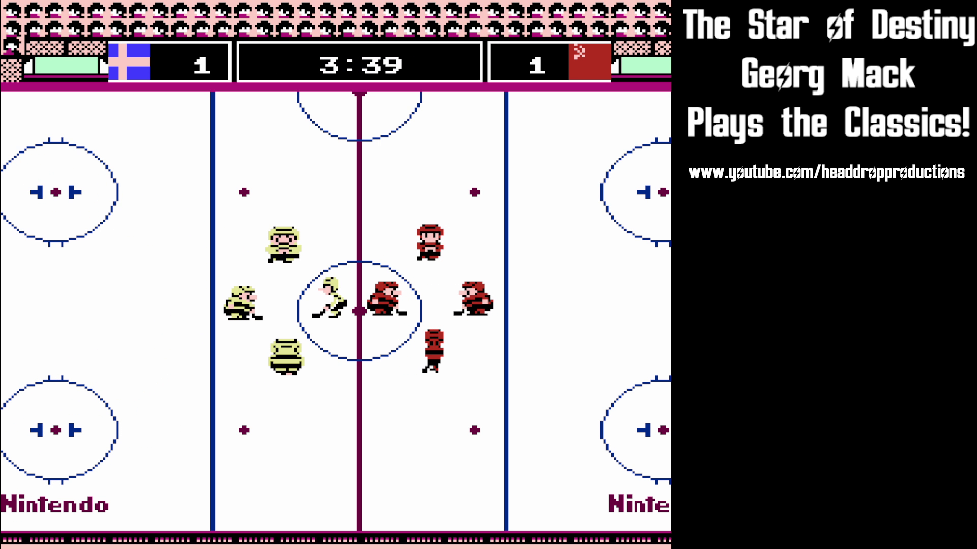 Ice Hockey (NES) American Lucha Libre