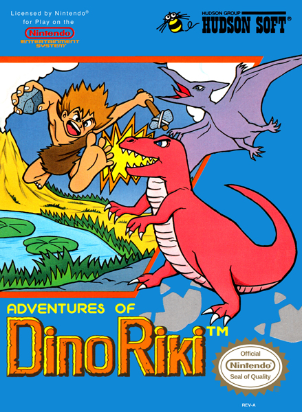 Adventures of Dino-Riki Box Art
