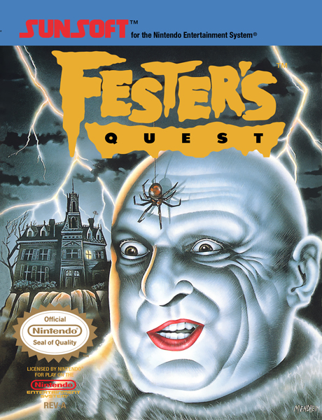 Fester's Quest Box Art