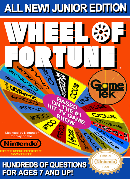 Wheel of Fortune Junior Edition Box Art