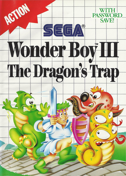 Wonder Boy III: The Dragon's Trap Box Art