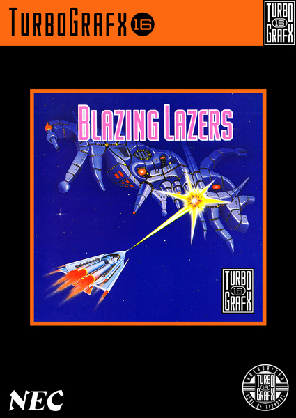 Blazing Lazers Box Art