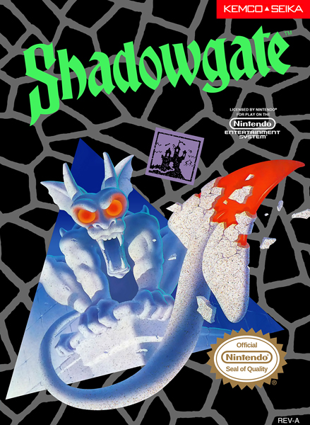 Shadowgate Box Art