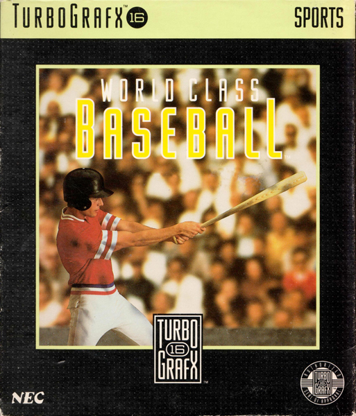 World Class Baseball Box Art