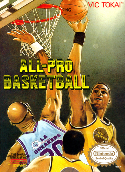 All-Pro Basketball Box Art