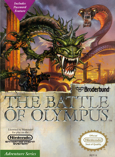 The Battle Of Olympus Box Art
