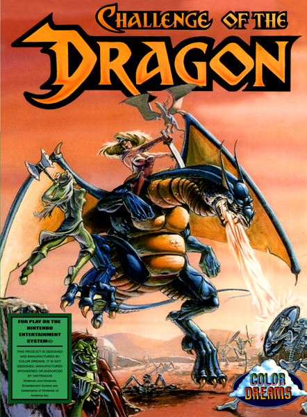 Challenge of the Dragon Box Art