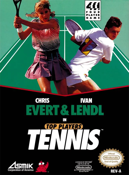 Top Players' Tennis Box Art
