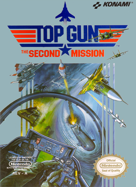 Top Gun: The Second Mission Box Art
