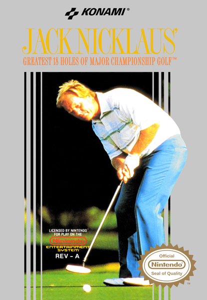 Jack Nicklaus’ Greatest 18 Holes of Major Championship Golf Box Art