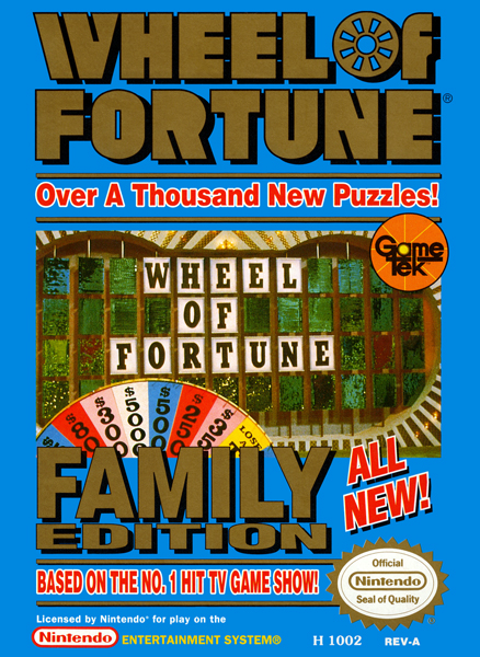 Wheel of Fortune: Family Edition Box Art