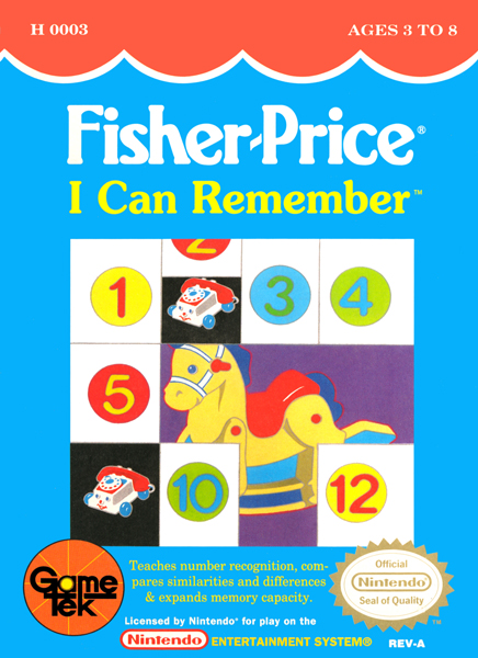 Fisher-Price: I Can Remember Box Art