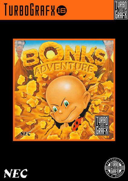 Bonk's Adventure Box Art