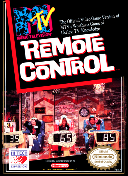 Remote Control Box Art