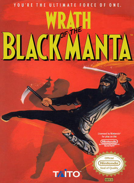 Wrath of the Black Manta Box Art