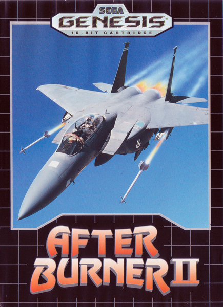 After Burner II Box Art