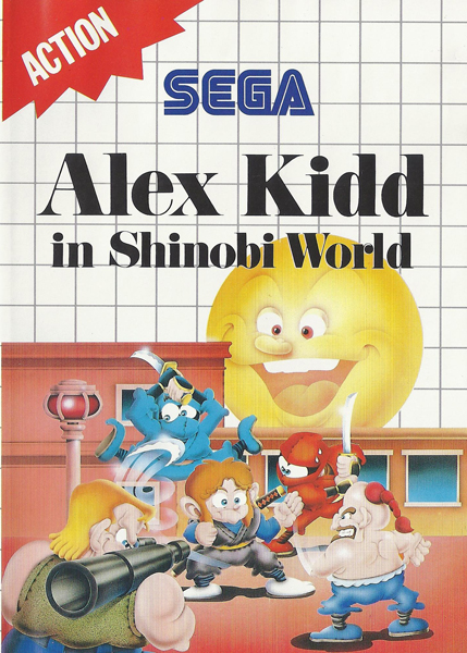 Alex Kidd in Shinobi World Box Art