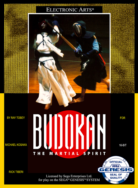 Budokan: The Martial Spirit Box Art