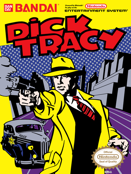 Dick Tracy (NES) Box Art