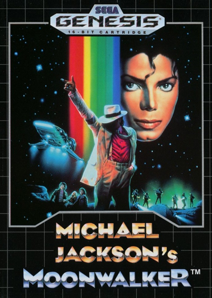 Michael Jackson's Moonwalker Box Art
