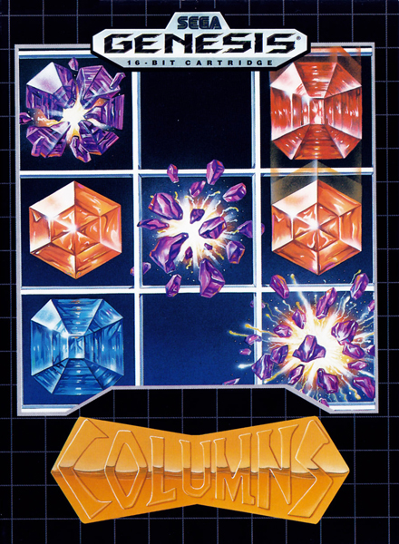 Columns (Genesis) Box Art