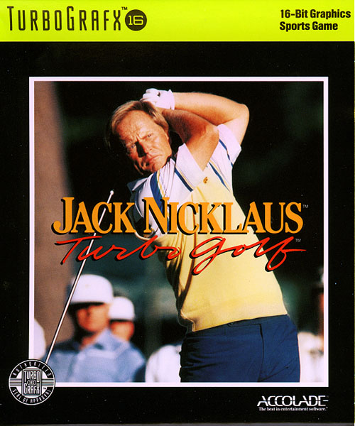 Jack Nicklaus' Turbo Golf Box Art