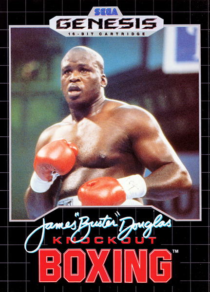 James "Buster" Douglas Knockout Boxing Box Art