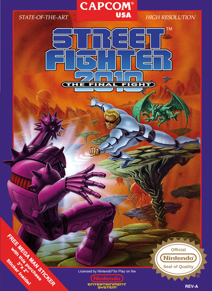 Street Fighter 2010: The Final Fight Box Art