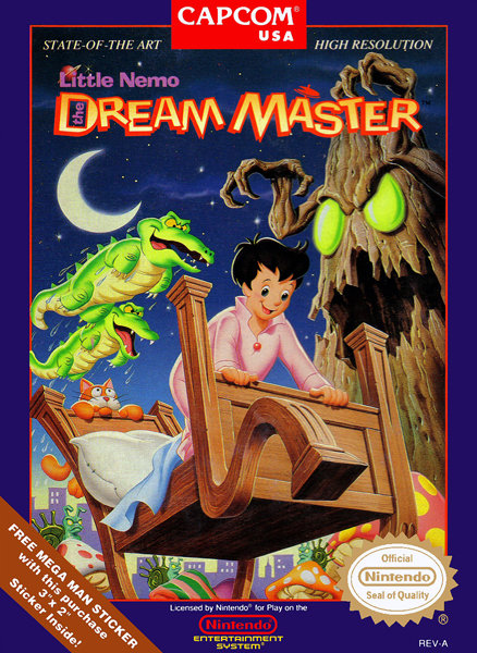 Little Nemo: The Dream Master Box Art