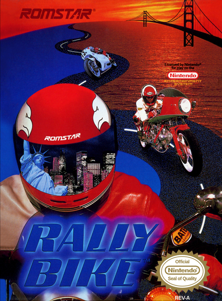 Rally Bike Box Art