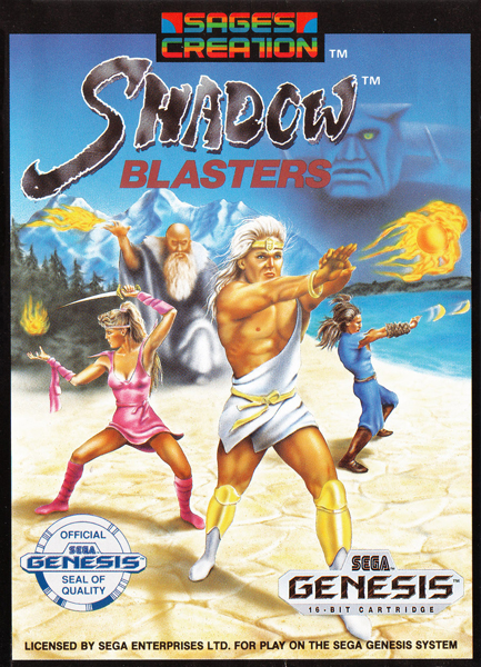 Shadow Blasters Box Art