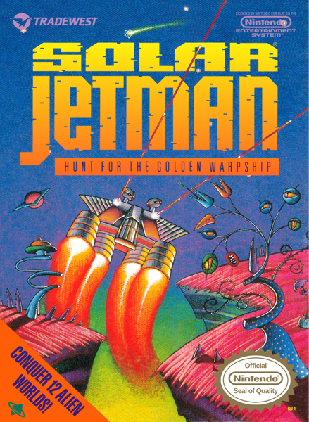 Solar Jetman: Hunt for the Golden Warpship Box Art