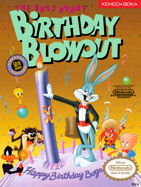 The Bugs Bunny Birthday Blowout Box Art