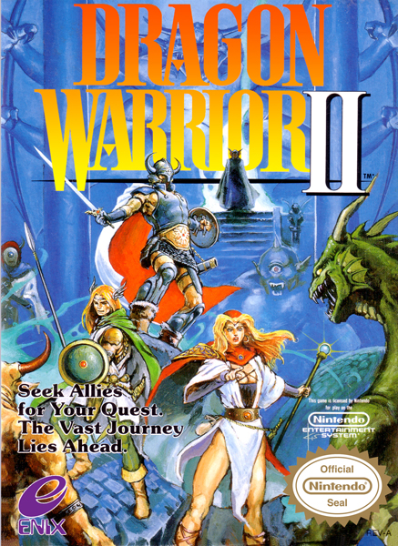 Dragon Warrior II Box Art