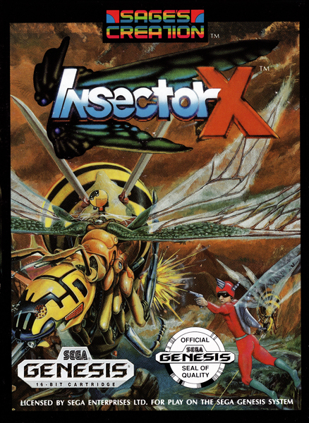 Insector X Box Art