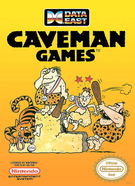 Caveman Games Box Art