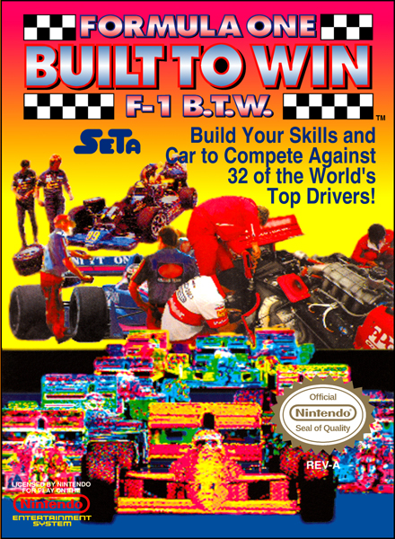 Formula One: Built to Win Box Art