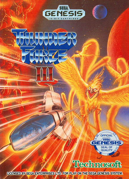 Thunder Force III Box Art