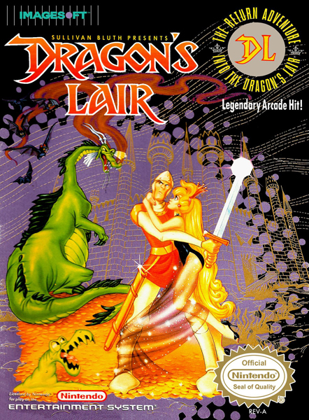 Dragon's Lair Box Art