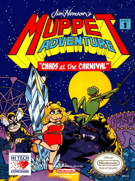 Muppet Adventure: Chaos at the Carnival Box Art