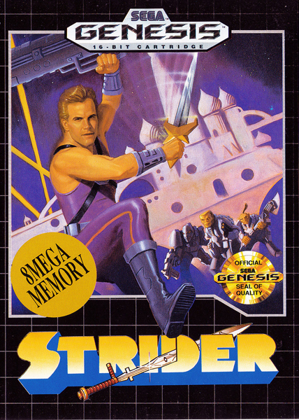 Strider Box Art