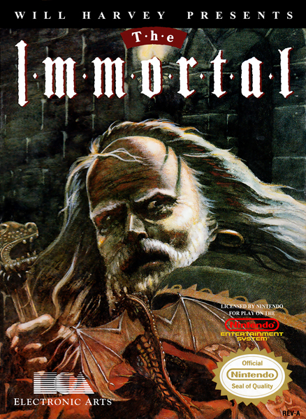 The Immortal (NES) Box Art