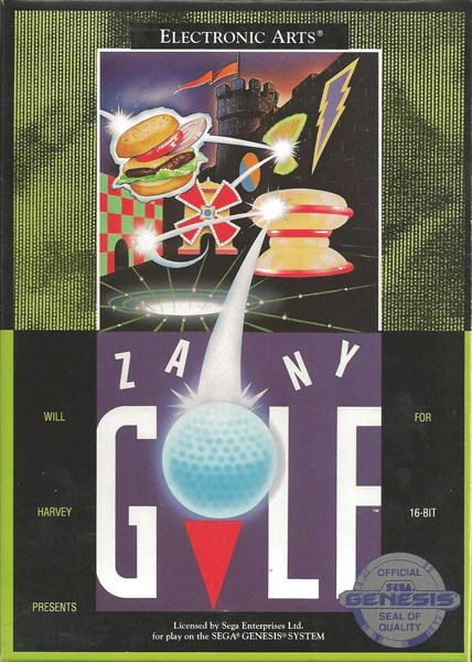 Zany Golf Box Art