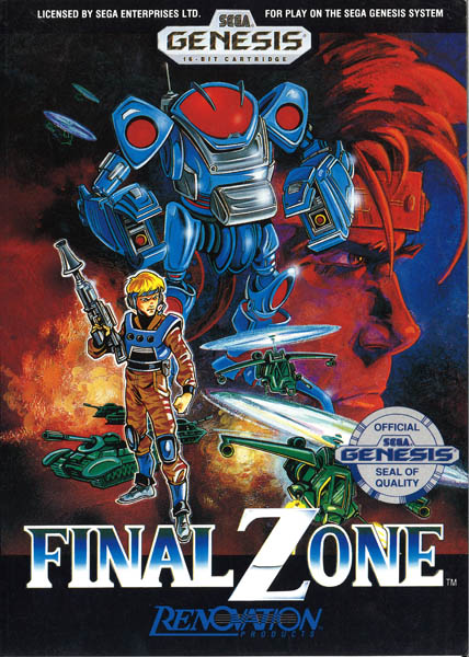 Final Zone Box Art