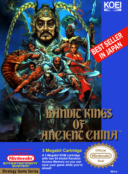 Bandit Kings of Ancient China Box Art