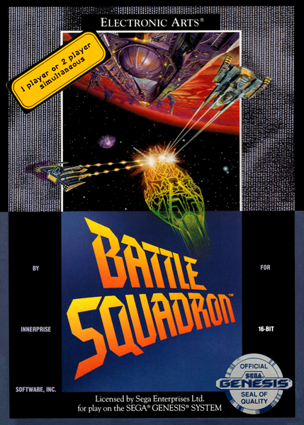 Battle Squadron Box Art