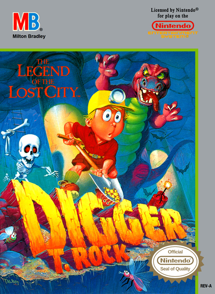 Digger and the Legend of the Lost City Box Art