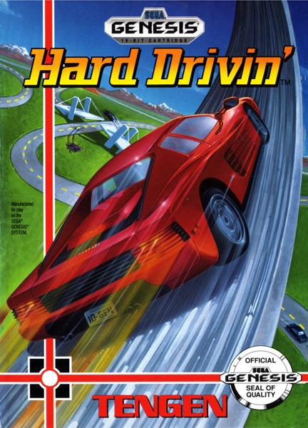 Hard Drivin' Box Art