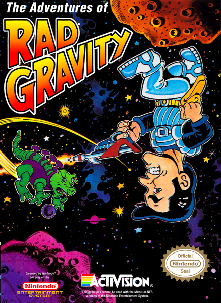 The Adventures of Rad Gravity Box Art