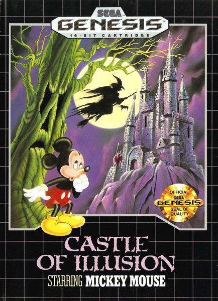 Castle of Illusion Starring Mickey Mouse Box Art